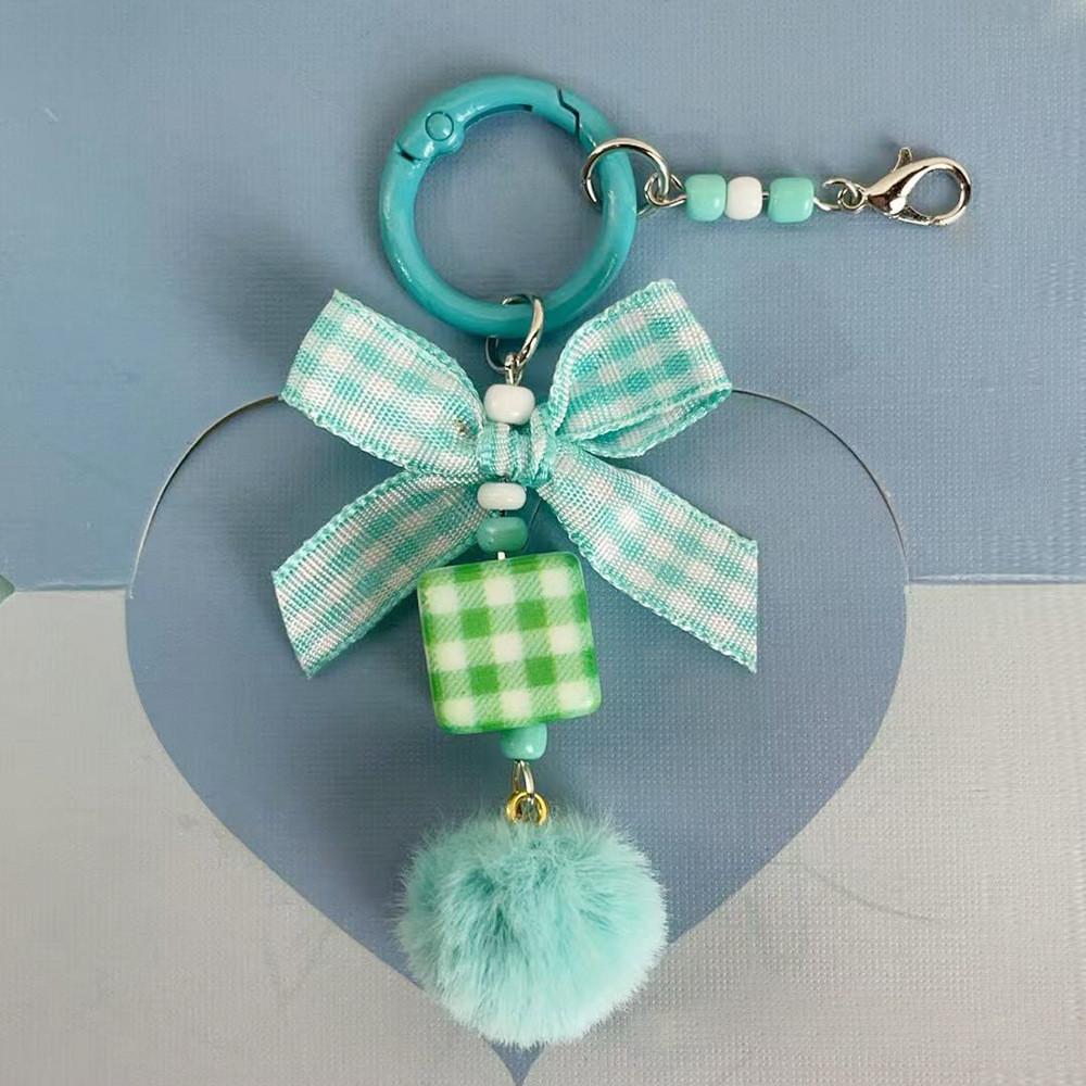 Cute Diy Letter Keychain With Soft Gel Beads For Mobile Phone Bags And Car Keys