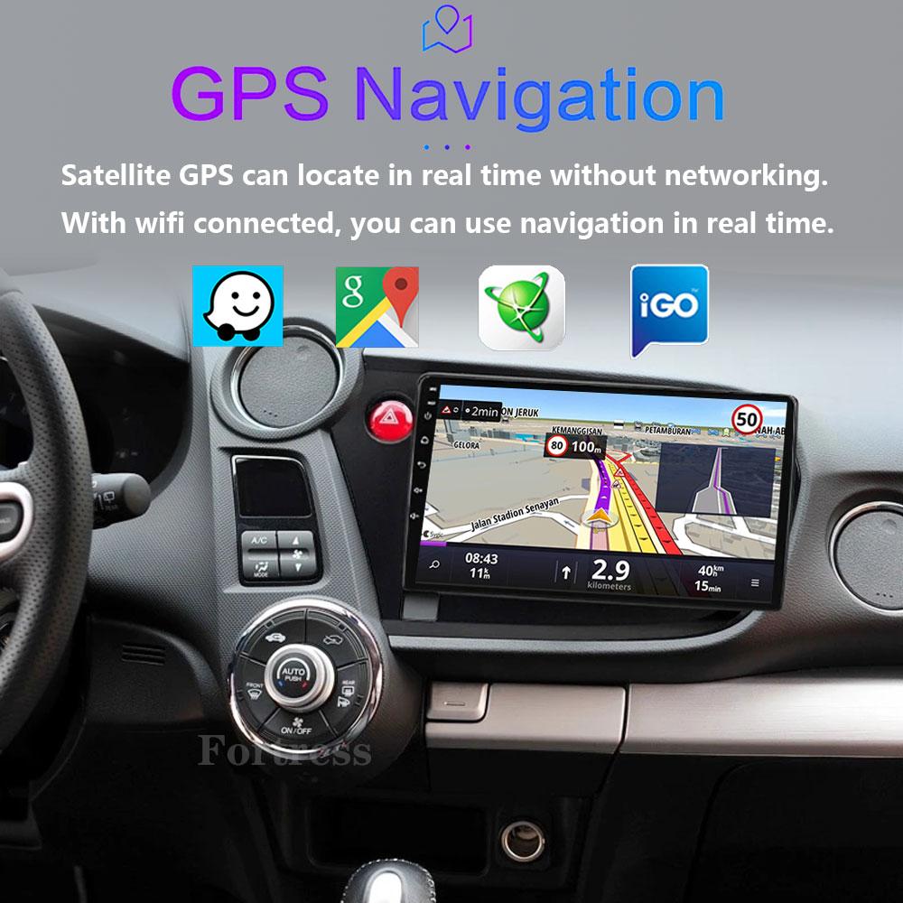 9" Android 14 Car Radio For HONDA INSIGHT 2009 - 2014 Navigation GPS Carplay Multimedia Player Auto Stereo 2din DVD 360 Camera