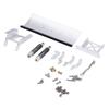 1 18 RC Metal Snow Plow Replacement for TRX4M RC Crawler Car Snow Shovel Alloy Shock Absorption Silver