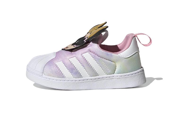 

Adidas Originals SUPERSTAR 360 Abrasion Resistant Low top Skateboard Shoes Light Pink Infant And Toddler GY9152 24