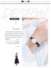Kezzi Women's French Niche Watch: Elegant Minimalist Dial, Mori Girl Style, Light Luxury for Female Students