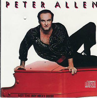 CD PETER ALLEN - Nu băiatul de alături ARCD8026 Arista 1986 SUA Pop Folosit