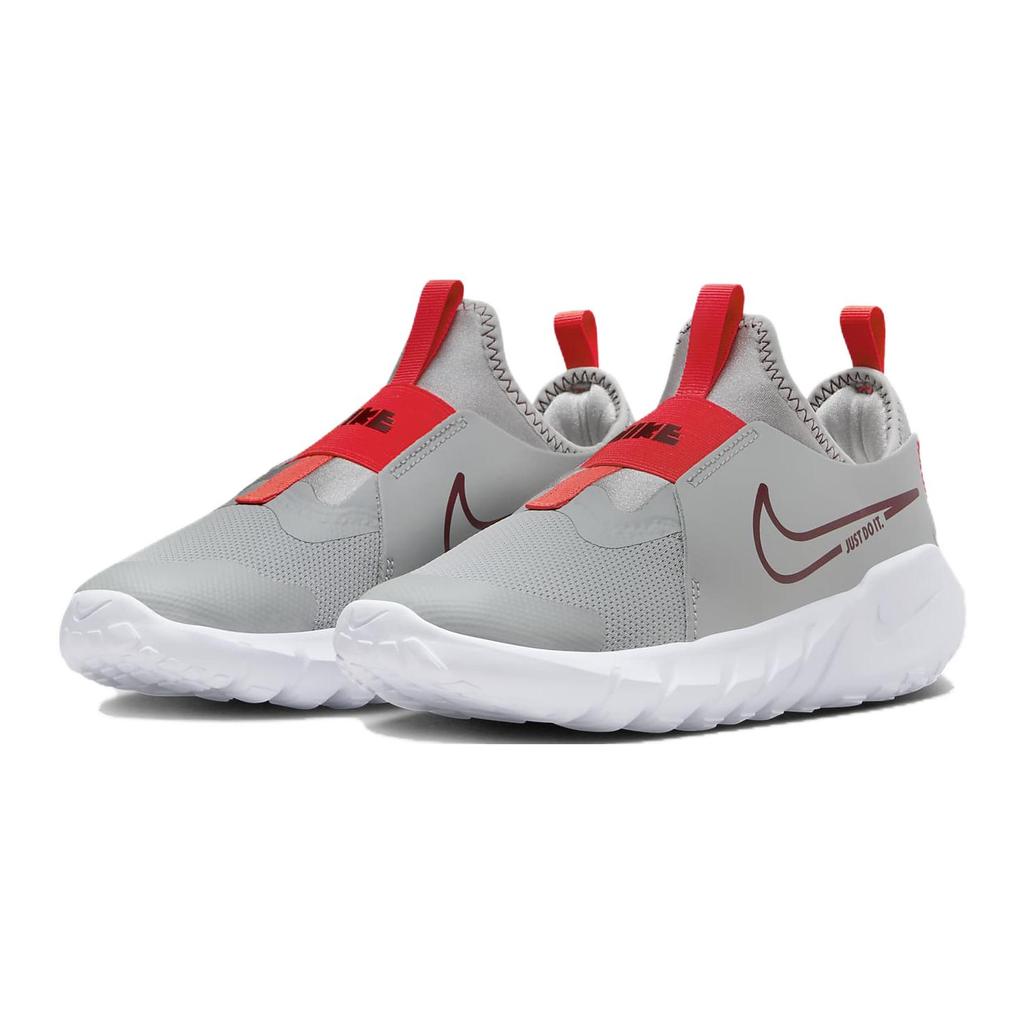 New Nike Flex Runner 2 GS 'Light Smoke Team Red' DJ6038-009