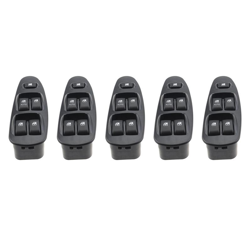 5X 0K2N266350 For Kia Spectra 2000-2004 Window Master Switch Left Front Switch чёрный