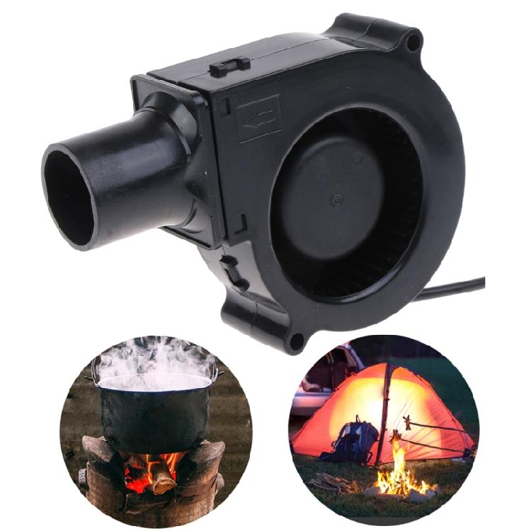 Ventilátor pro gril 7530 75mm Nastavitelná rychlost DC12V 3700R Kempingový vařič Ventilátor Blower
