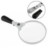25X Extra Large Strong Magnifying Glass 3 Bright Led Zoom Lightweight Hand Held