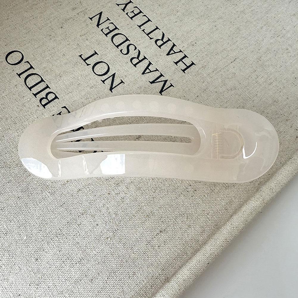 Korean Acetic Acid Long Hair Clip Leopard Duckbill Clip Spoon Clip Spring Clip Womens Fashion Hair Accessories Headpiece