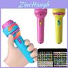 Kids Projection Flashlight Fun Bedtime Stories Toy For Early Learning.