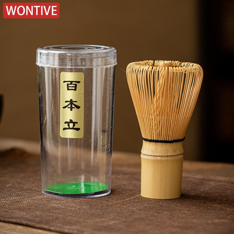 Bamboo Matcha Whisk Green Tea Powder Brush Grinder Matcha Tea Chasen Mixer Stirrer Reusable Tea Whisk Teaware Tea Tools