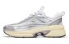 Comet LITE Slip Resistant Abrasion Resistant Low Top Casual Shoes Women's White Silver AGCT236-2