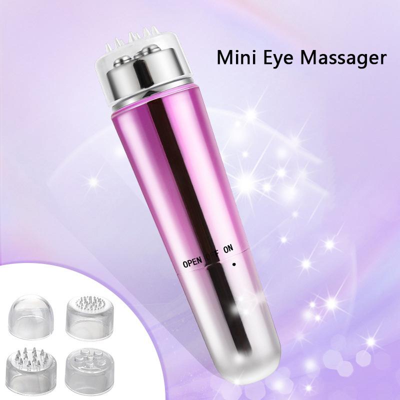 4 In 1 Electric Facial Massager Micro Vibration Eye Beauty Instrument For Relax Eye Dark Circles Eye Bags Puffiness Eye Massage