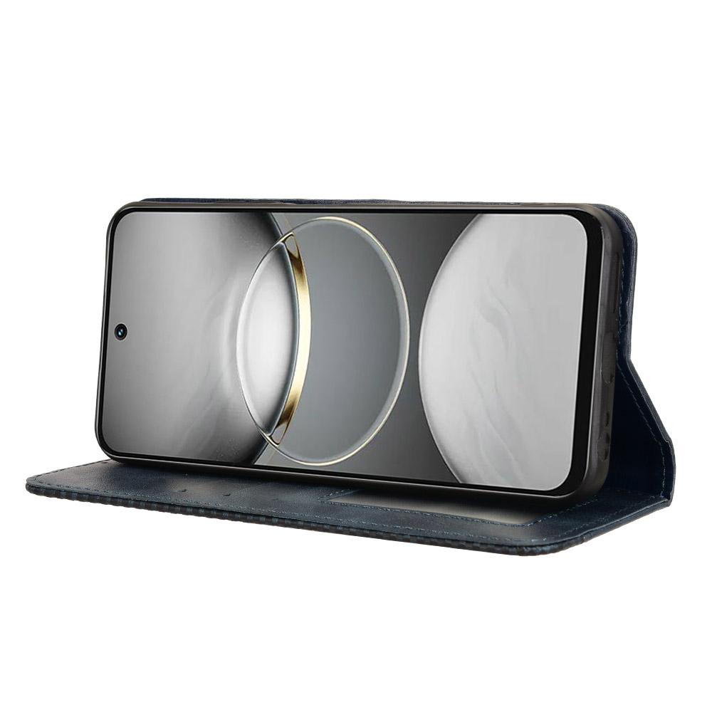 For TECNO Spark 30C 4G kL5n Leather Case Wallet Stand Retro Texture Phone Cover