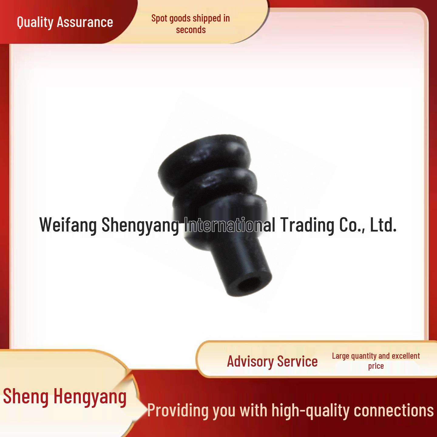 TE Tyco/AMP Amphenol Automotive Blind Plug Seal, Original Stock #2822354-1.