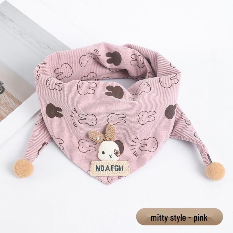 

Korean Style Baby Rabbit Scarf - Warm, Windproof, for Autumn & Winter