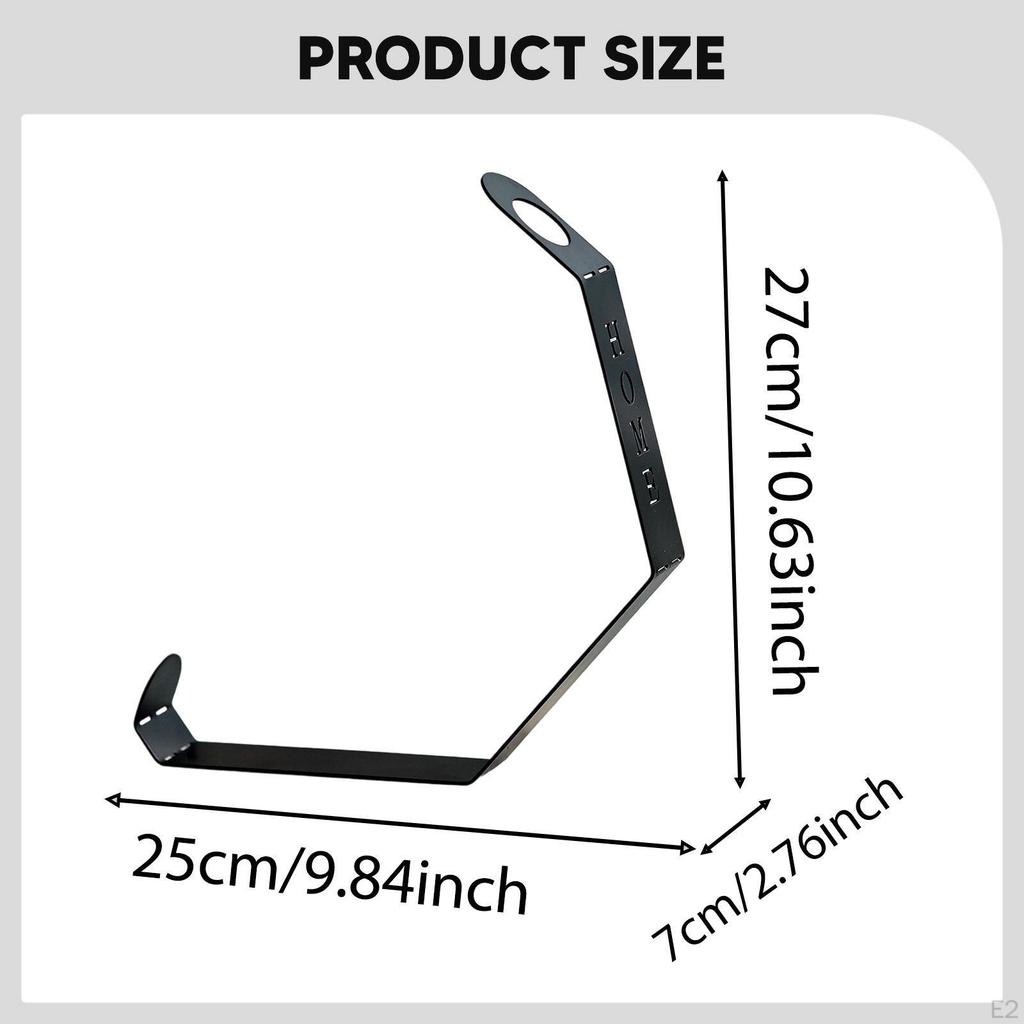 Single Tabletop Rack Holder Accessories Iron Storage Stand Display for Bar Basement Kitchen