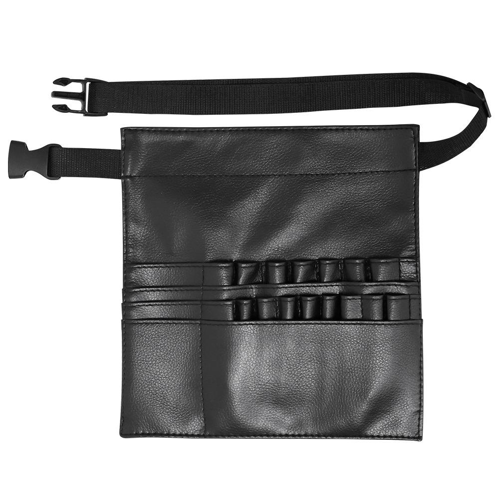 Portable Single-Sided Waist Bag for Makeup Brush Storage - Ideal for Makeup Artists and Film Crew on Outdoor Shoots.
