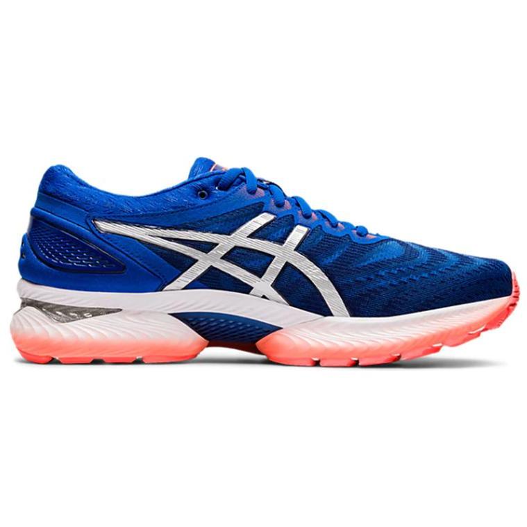 Asics Gel Nimbus 22 'Tuna Blue' (Unisex) Tuna Blue / Pure Silver Running Shoes 1011A680 403