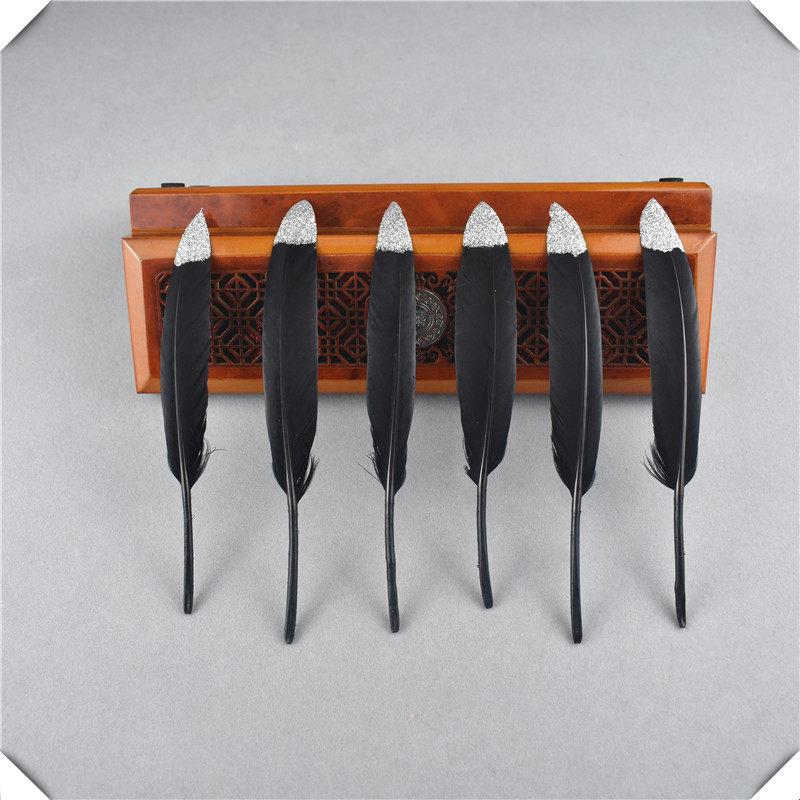 10/20 Stück Goldene Entenfedern DIY Handarbeit Dekoration Hochzeit Hut Federn für Schmuckherstellung Traumfänger Federn Basteln 10-15CM