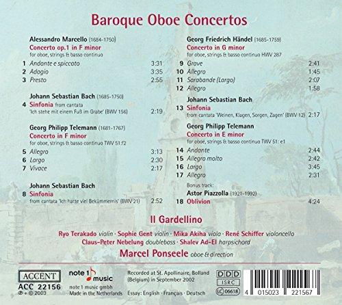 Baroque Oboe Concertos
