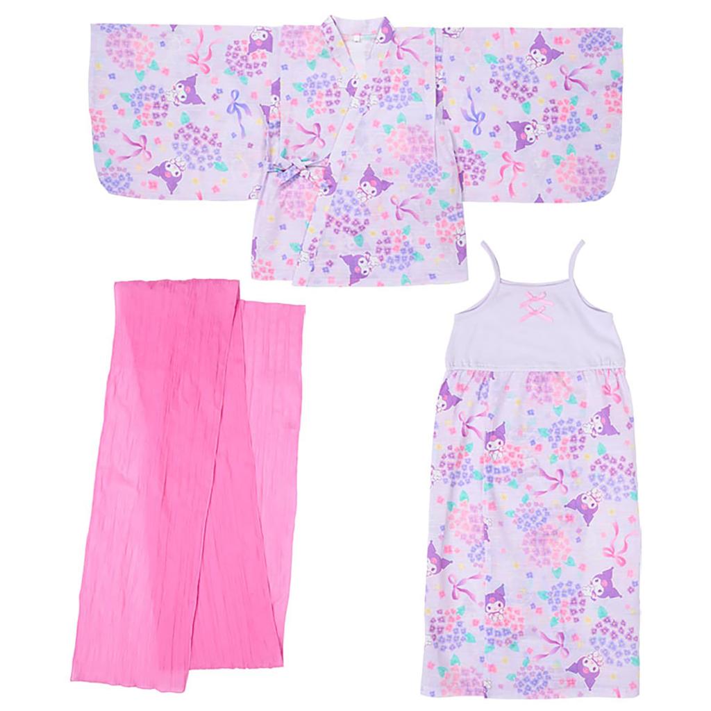 Sanrio Kids Sundress Yukata Kuromi 130cm 824704