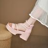 Women's Platform Sandals 2025 New Summer High-end Roman Shoes