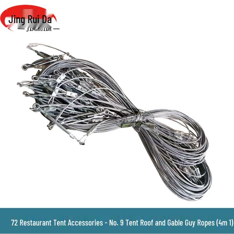 JINGRUIDA Restaurant Tent Cross Bracing