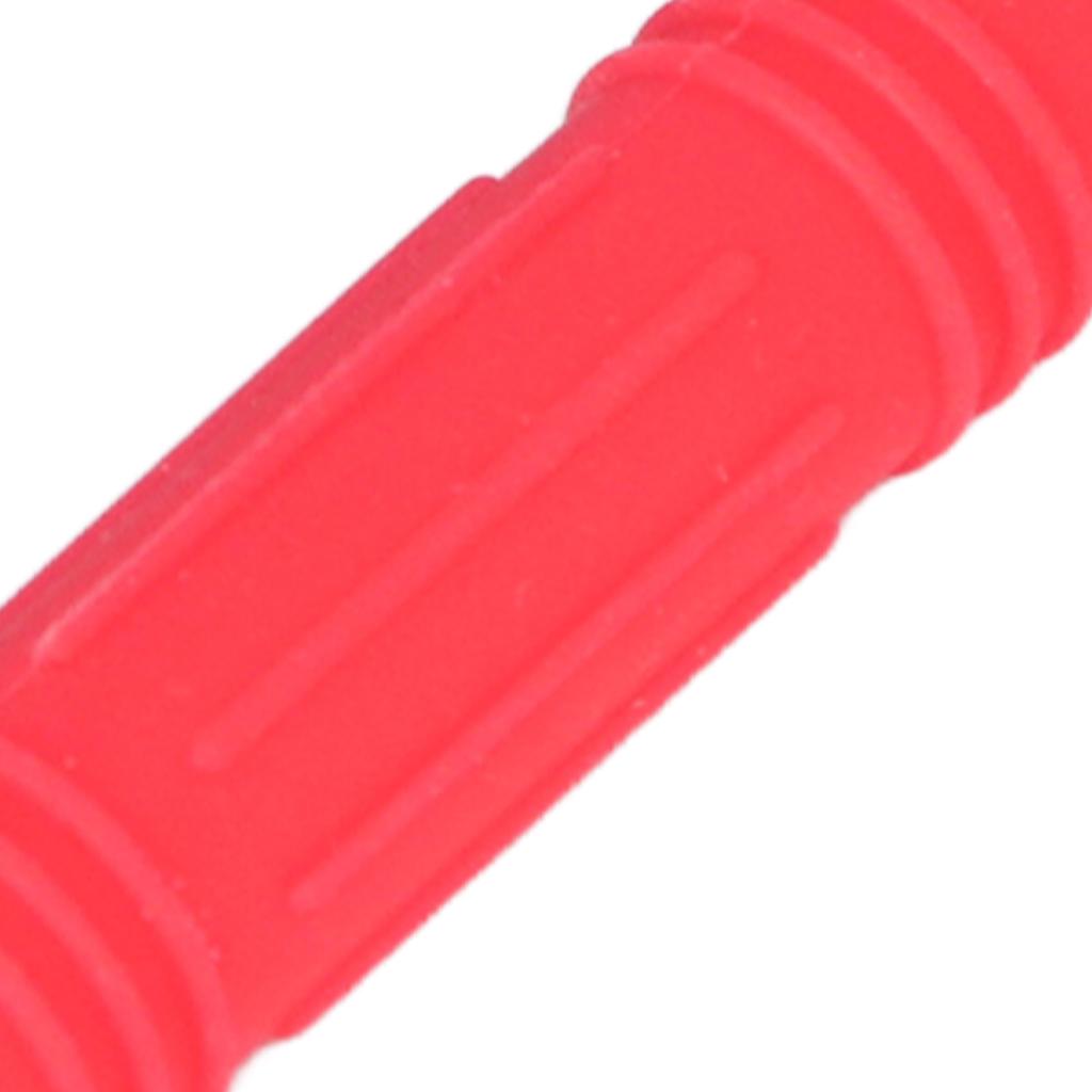 Lot de 5 anneaux de dentition en silicone pour bébé, poignée souple et sûre, porte-crayon pour entraînement musculaire