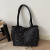New Star Printed Women's Bag Tote Bag Large-capacity Commuter Shoulder Bag Fashionable Portable Underarm Bag