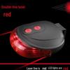 Bicycle Laser Safety Tail Light