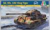Platz Italeri WW2 Germany King Tiger Plastic Model Kit IT7004 1/72 Sd.Kfz.182 (Tank)