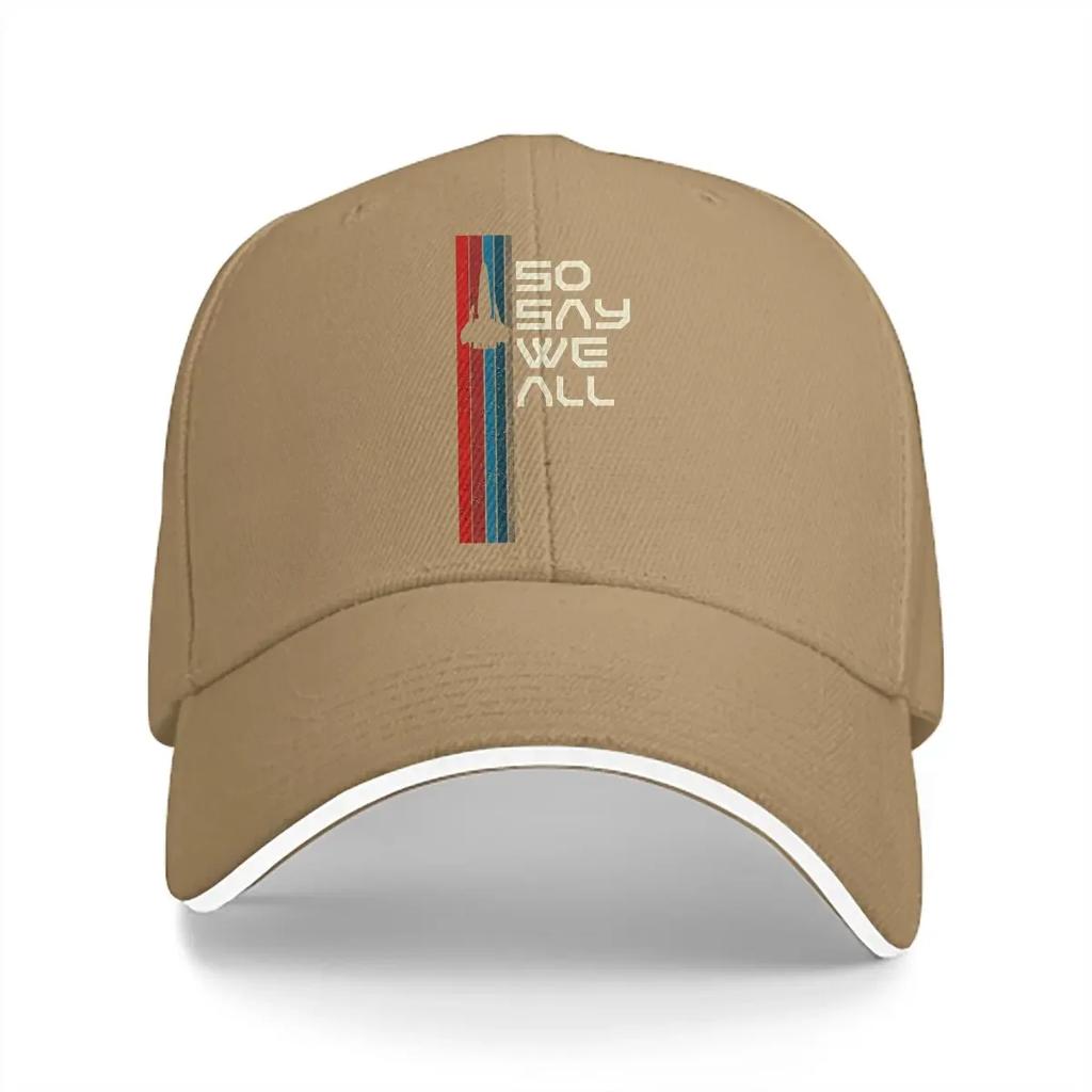 Battlestar Galactica Multicolor Hat Peaked Unisexs Cap Retro Viper So Say We All Personalized Visor Protection Hats
