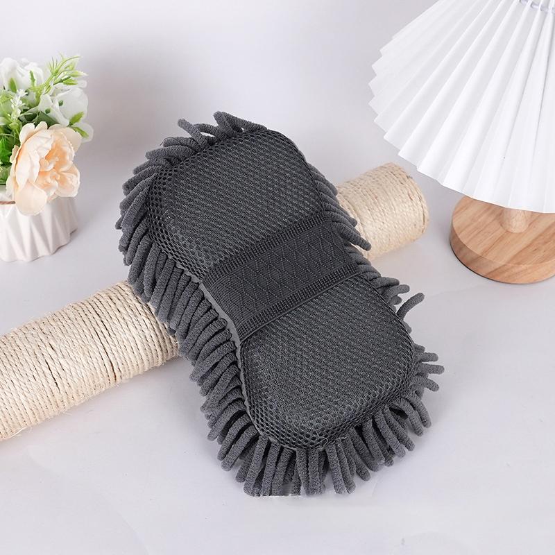 Mikrofaser-Autowaschschwamm, Reinigung von Autopflege-Detailbürsten, Waschhandtuch, Autohandschuhe, Styling-Zubehör
