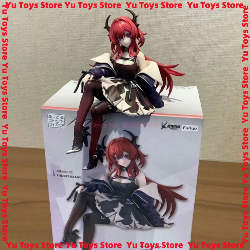 Official Noodle Stopper Figure Arknights Surtr 15cm Game Character Merchandise Desktop Decoration Collection Model Toy In Stock