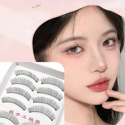 Natural Eyelashes Nude Makeup Thick Bridal Makeup Eyelashes