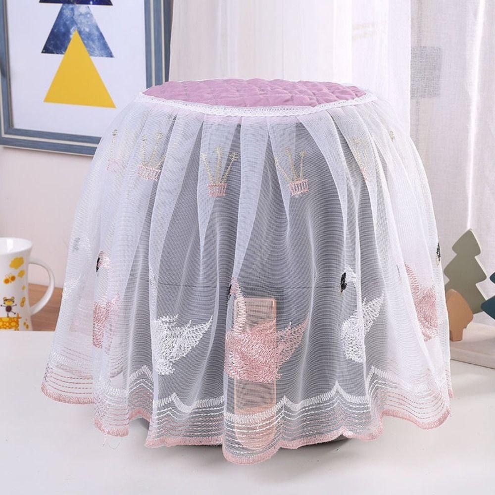 

Lace Fabric Electric Rice Pot Dust Cover General Lace Fabric Cover Appliances Dust Cover Laundry фіолетовий