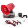 New Car Warning Alarm Police Siren Horn Speaker With Amplifiersmic System And Card Reader MP3 Player