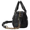 Gucci GG Emblem Adjustable Chain Zipper Closure Pebbled Leather Mini Shoulder Crossbody Bag Women Bags Black 815256-AAEEM-1000