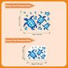 Glow-In-The-Dark Turtle Toilet Stickers Self-Adhesive Removable Wall Decals Room Decor, Glow Under Uv, Car Sticker Wall Decor