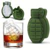 1 Silicone Grenade-Shaped Ice Mold, DIY Ice Cube Mold for Home Parties and Bars