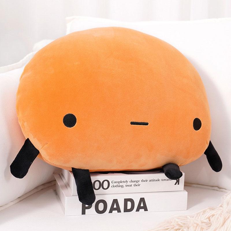 

Sad Potato Plush Pillow Cute Stuffed Toy For Comfort And Decoration Light Brown,13cm/5.1 in
