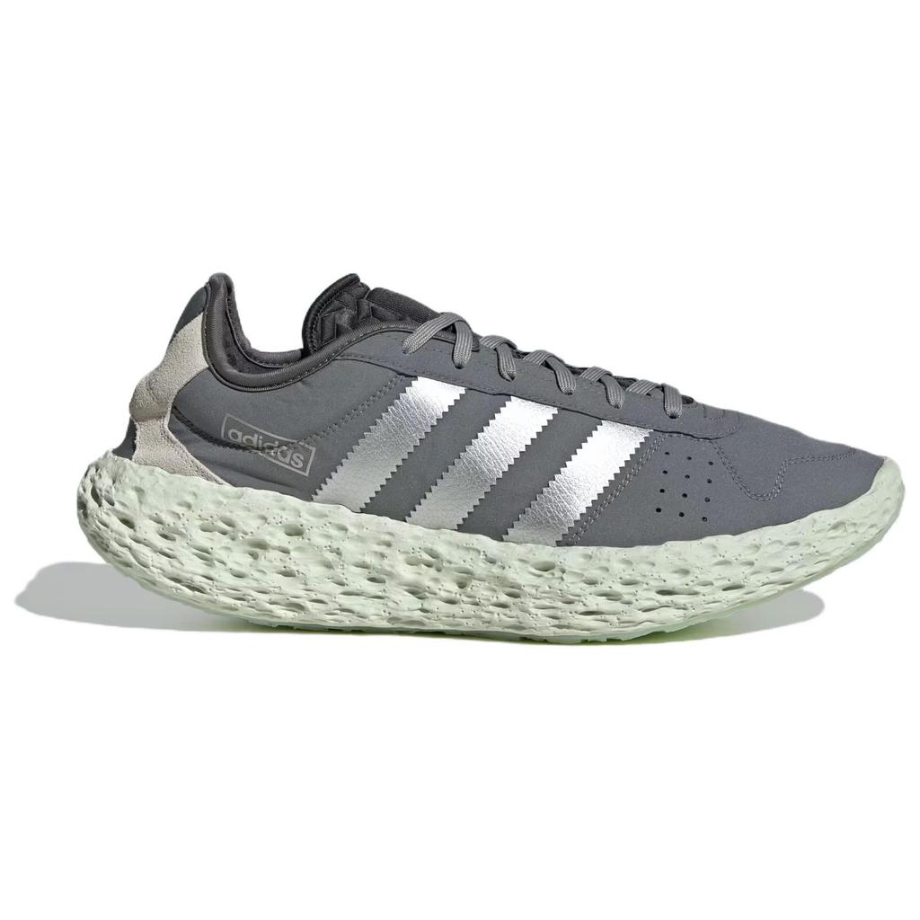 Adidas Zponge Grey Matte Silver Unisex Sneakers Grey-Four Solar-Red JH8111