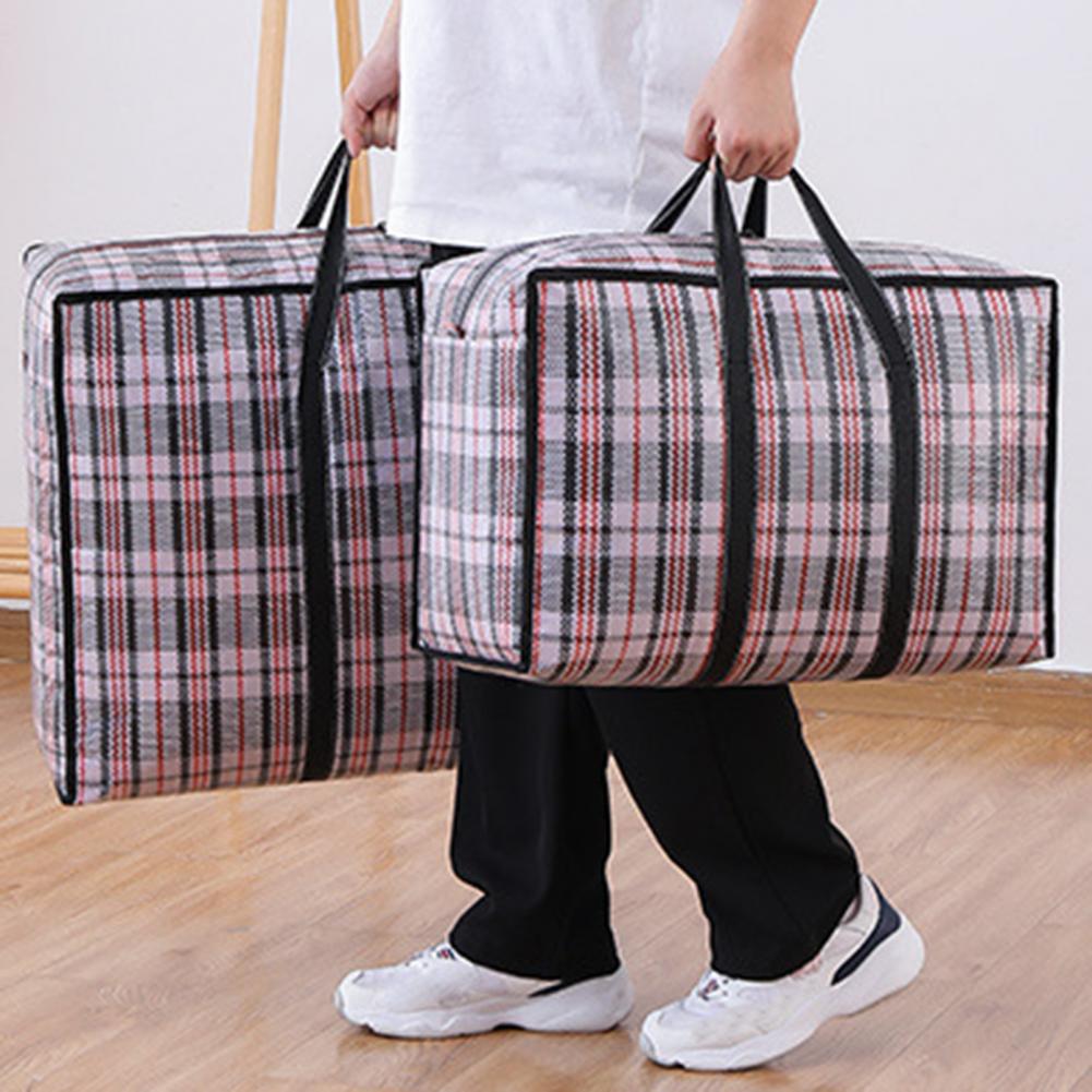 Borsa Portatile per Conservazione Vestiti Rettangolare Super Capiente Resistente per Trasloco Vestiti Piumone Valigie Borsa da Imballaggio