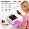 DianaBeauty UV Nail Lamp 57 LEDs Rechargeable Cordless Nail Dryer with 3 Timer Settings and Large Touch Screen UV Lamp for Nails