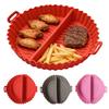 Silicone Air Fryer Liner with Dividers Non-Stick Baking Mat for Toaster Oven