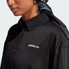 Adidas Originals Trefoil 3-Stripes Oversize Long Sleeve Shirt Women Tops Black IR9789