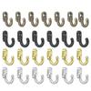 Black Kayak Nylon Lashing J Hooks Bungee Hook for Kayaks Canoes S Buckle Paddle Board Water Accessories