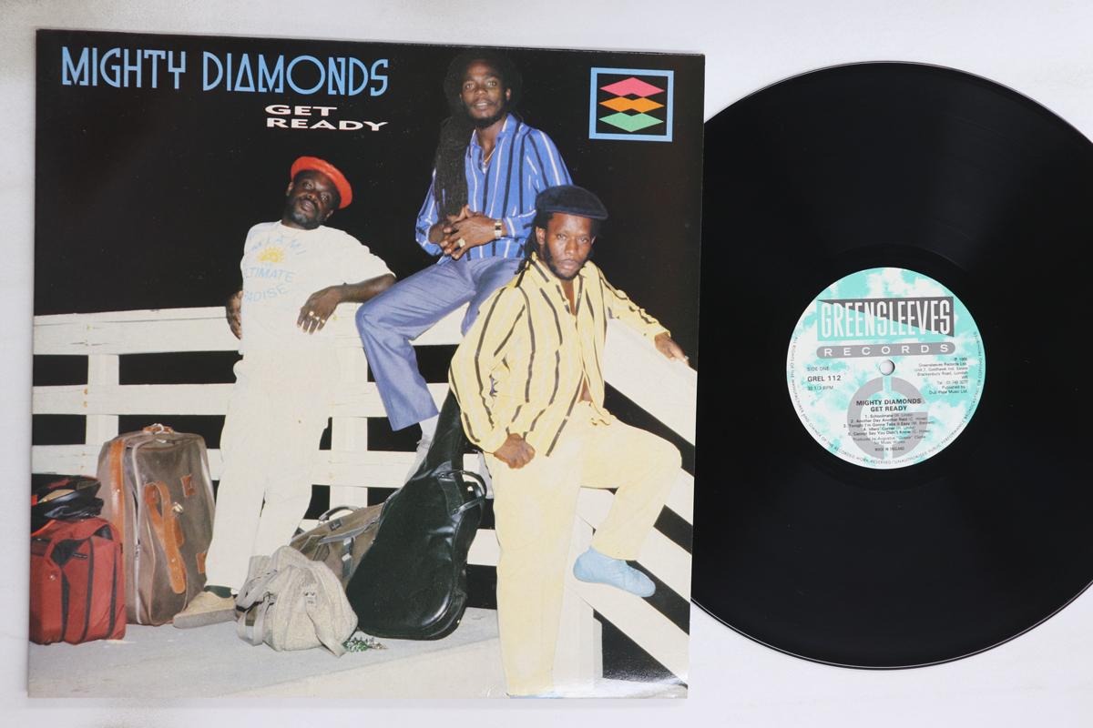 

LP Record MIGHTY DIAMONDS - Get Ready GREL112 Greensleeves Re 1988 UK Reggae, Ska & Dub Used