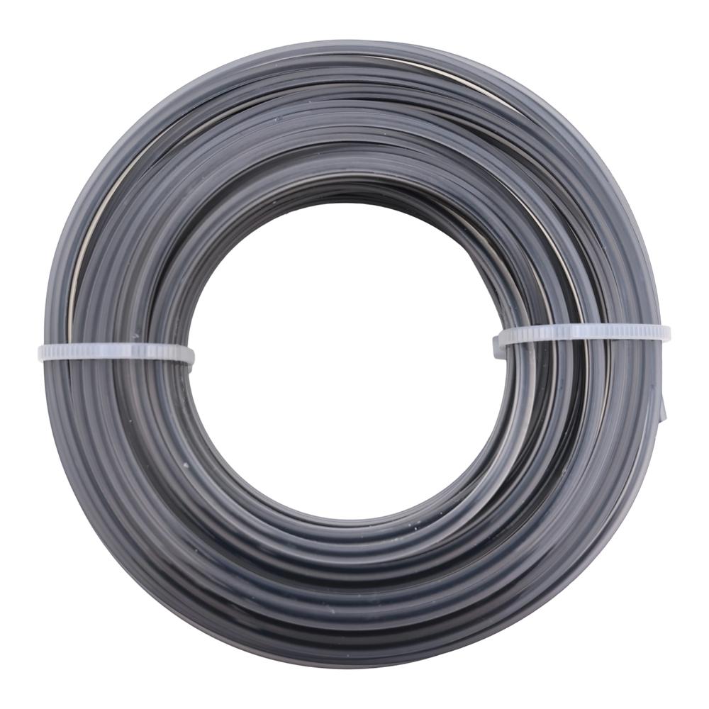 Grass Trimmer Line 2.4/2.7/3.0mm 15m Nylon Brush Cutter Strimmer Rope Mowing Wire Lawn Mower Garden Power Tool Accessories