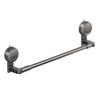 Retractable No-Drill Suction Cup Towel Rack for Bathroom and Toilet
