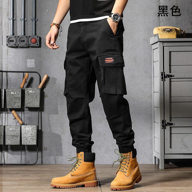 Frühling Mens Cargo Hosen Schwarz Militär Männer Hosen Casual Baumwolle Taktische Hosen Männer Große Größe Armee Pantalon Militaire Homme